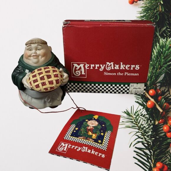 Dept 56 Merry Makers Simon The Pieman Monk Friar In Box 93637 - Picture 1 of 8